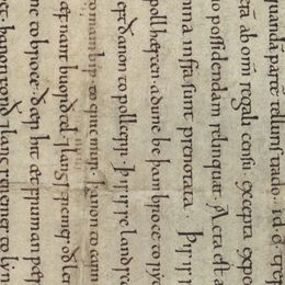 Charter fragment 1