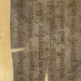 Charter fragment 1