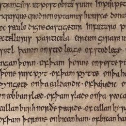 Charter fragment 1
