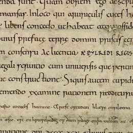 Charter fragment 3