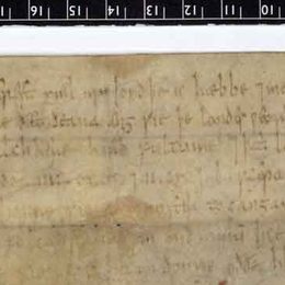 Charter fragment 1