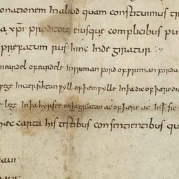 Charter fragment 4