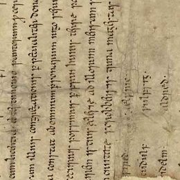 Charter fragment 1