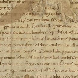 Charter fragment 1