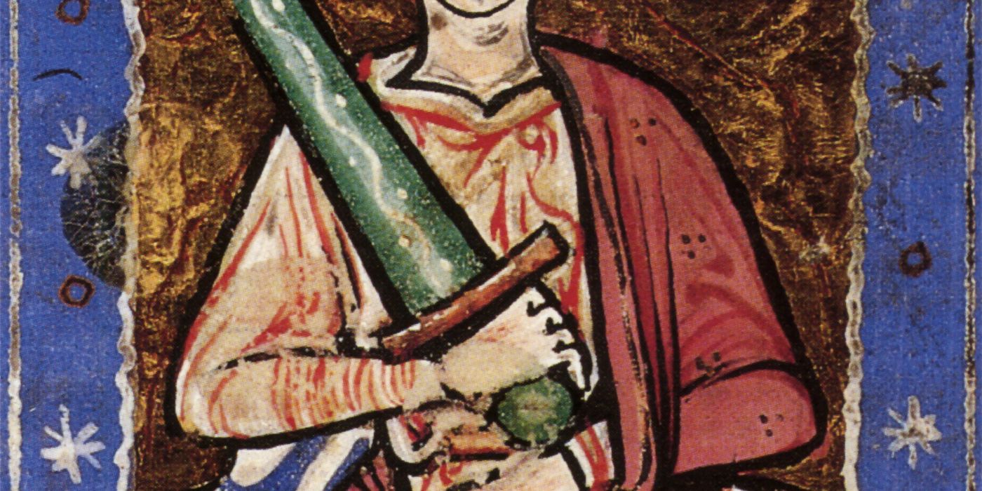 King Æthelred the Unready (Chronicle of Abingdon, thirteenth century)