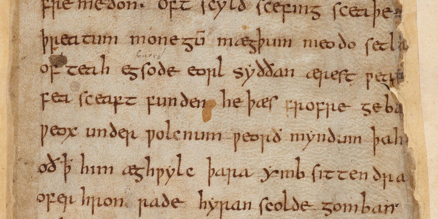 The Beowulf manuscript (British Library, Cotton Vitellius A. xv)