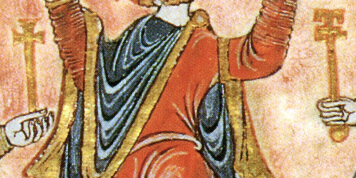 King Edgar in the New Minster Charter of 966