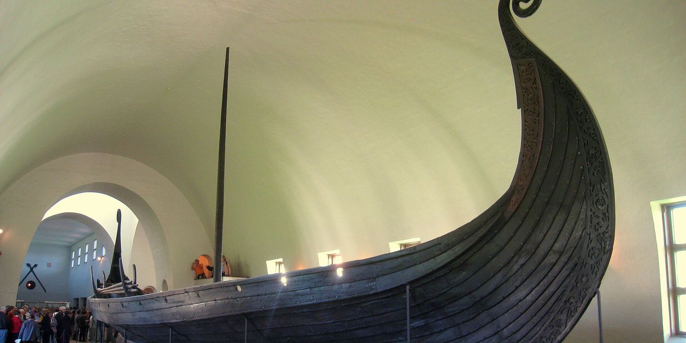 The Oseberg Viking ship (Viking Ship Museum, Oslo)
